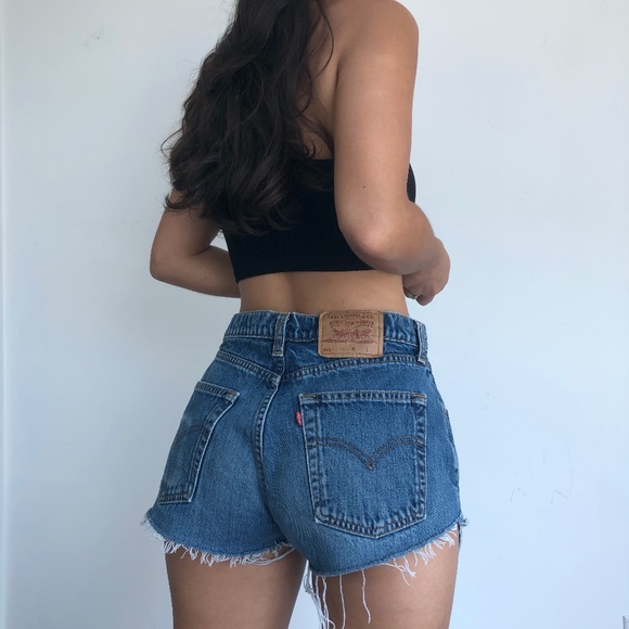 Levi's Pants - Vintage Levi's 511 High waist denim cutoff shorts